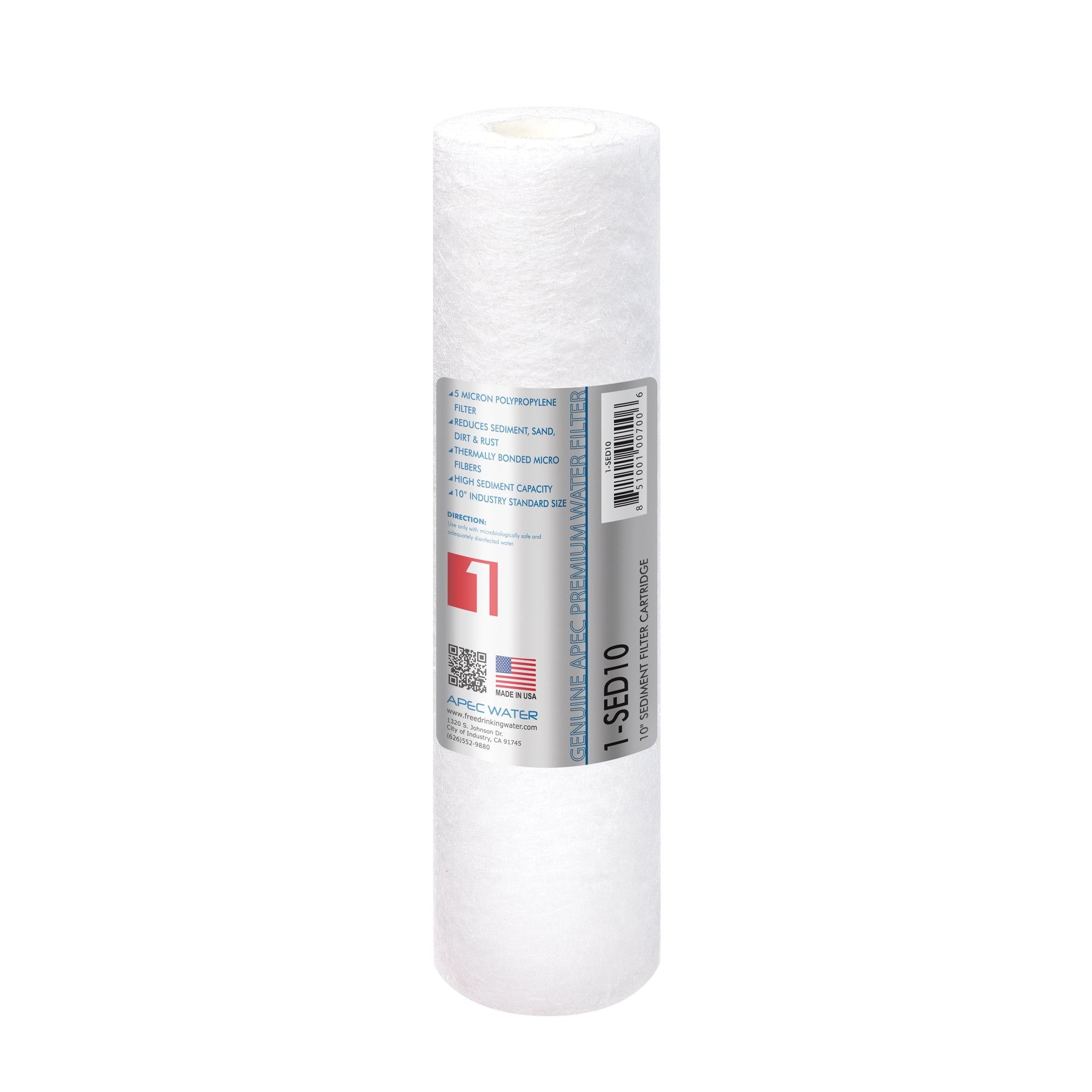 APEC ULTIMATE Sediment Pre-filter 10 Inch, 5 Micron