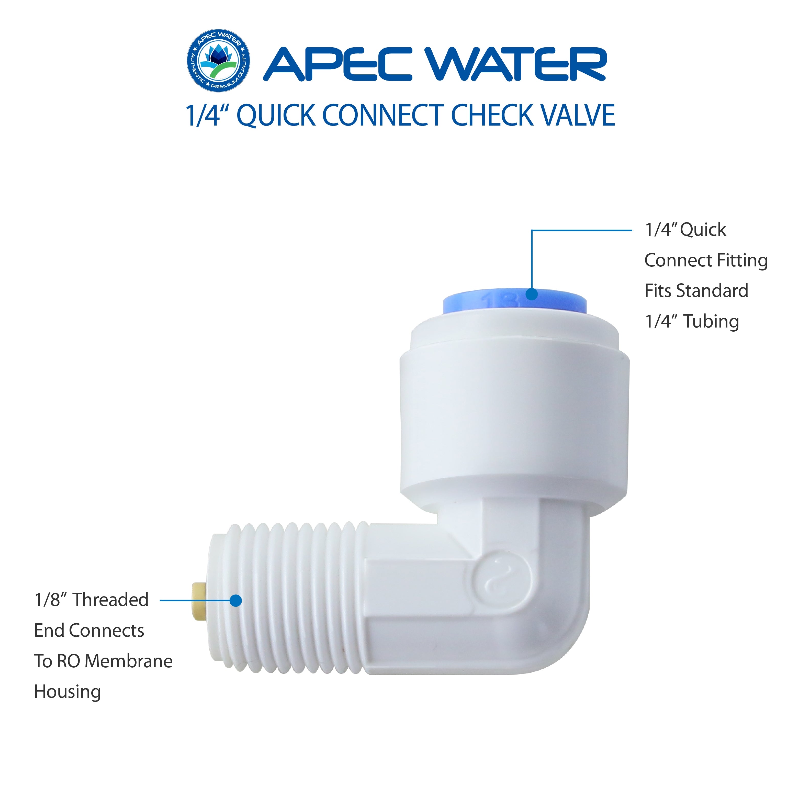 Quick Connect Check Valve