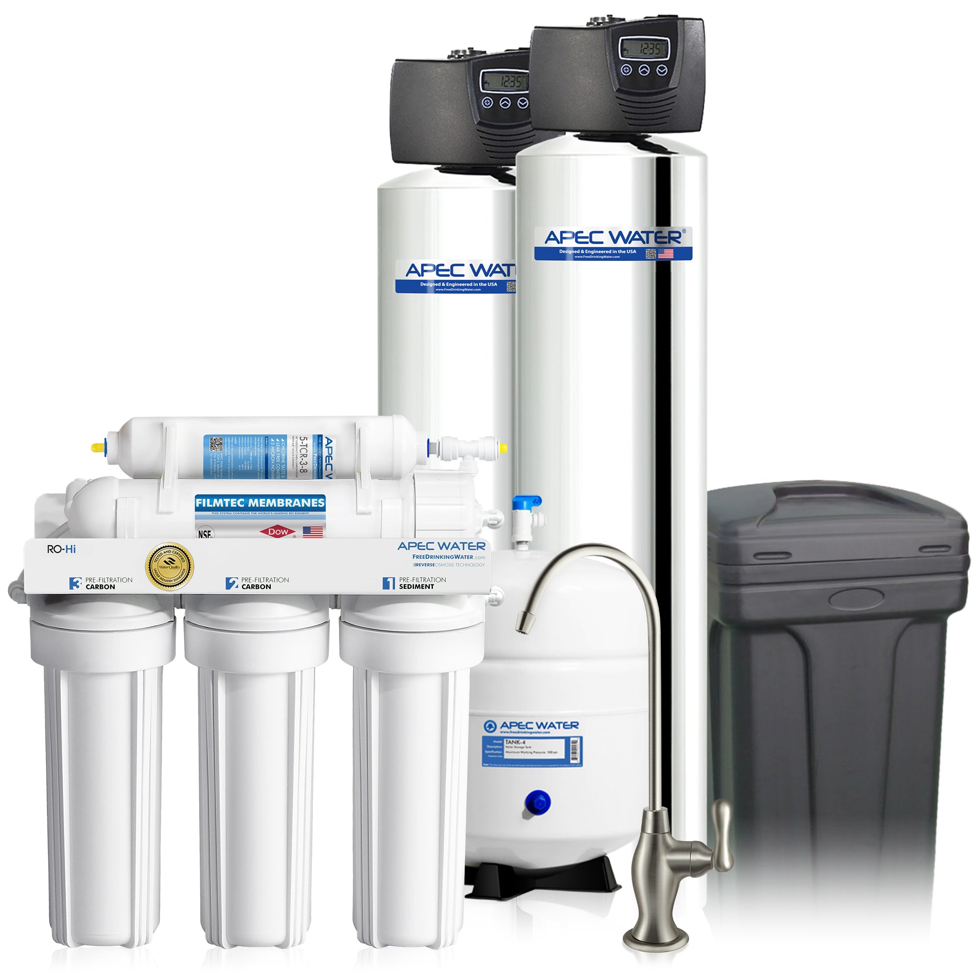 WFS-1000 - Super Capacity Premium Quality 3 Stage Water Filtration System