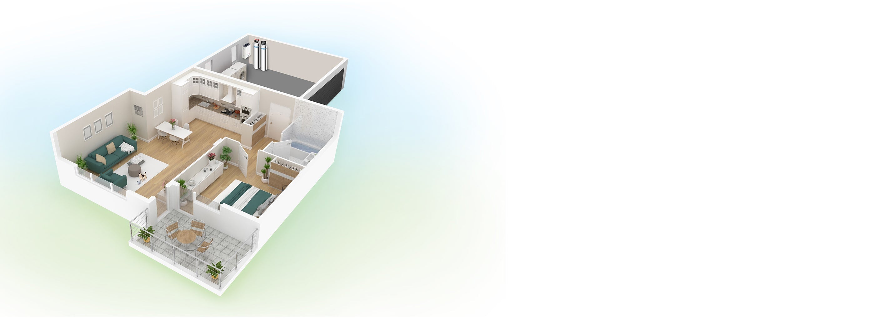 Whole House Water Filtration Layout Banner