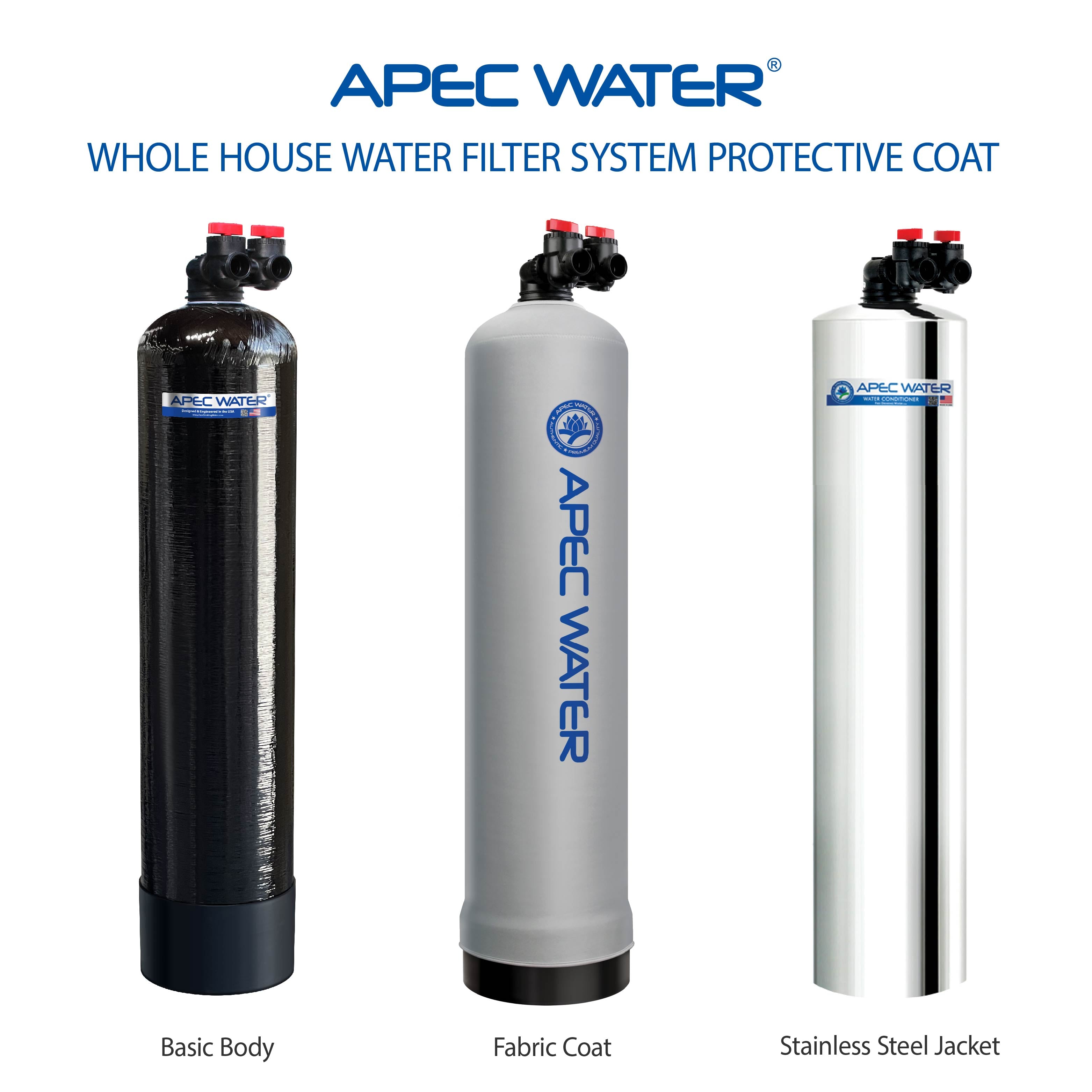 GREEN-CARBON-15-FG Whole House Water Filter System